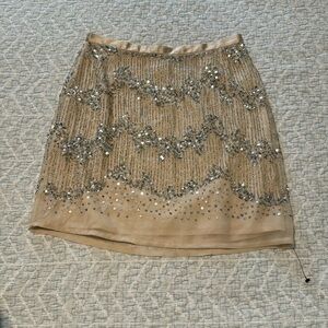 NWOT h& m sequin skirt